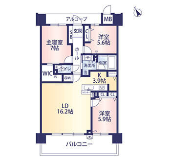 不動産間取りトレースの参考価格 その他間取りの場合のサンプル